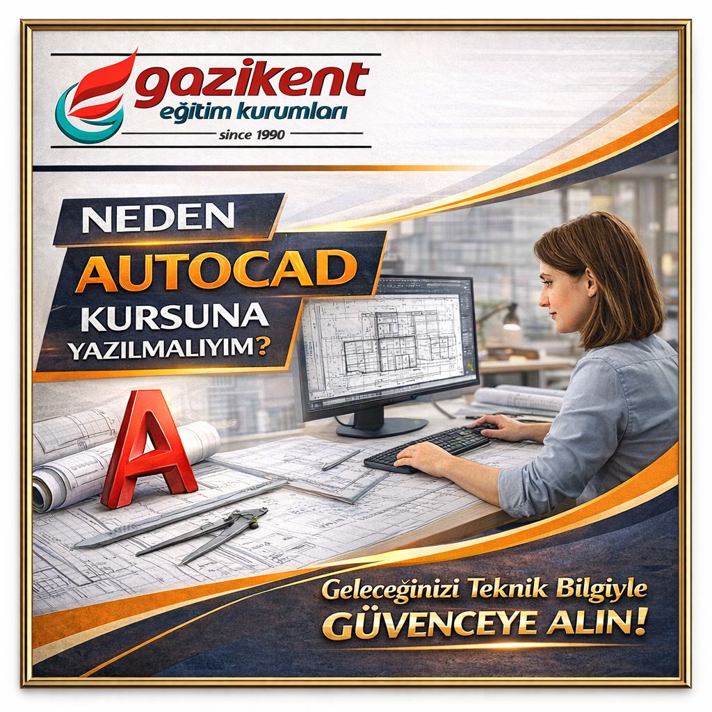 Neden AutoCAD Kursuna Yazılmalıyım?