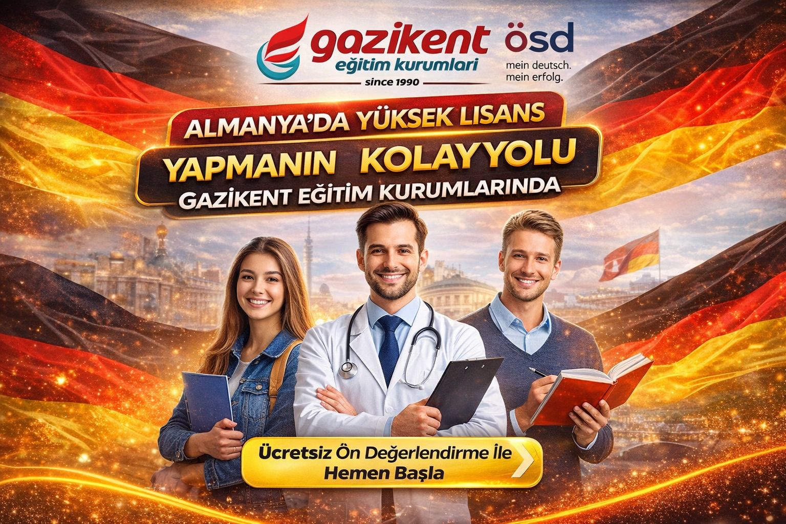 Almanya'da Yüksek Lisans Yapmak?