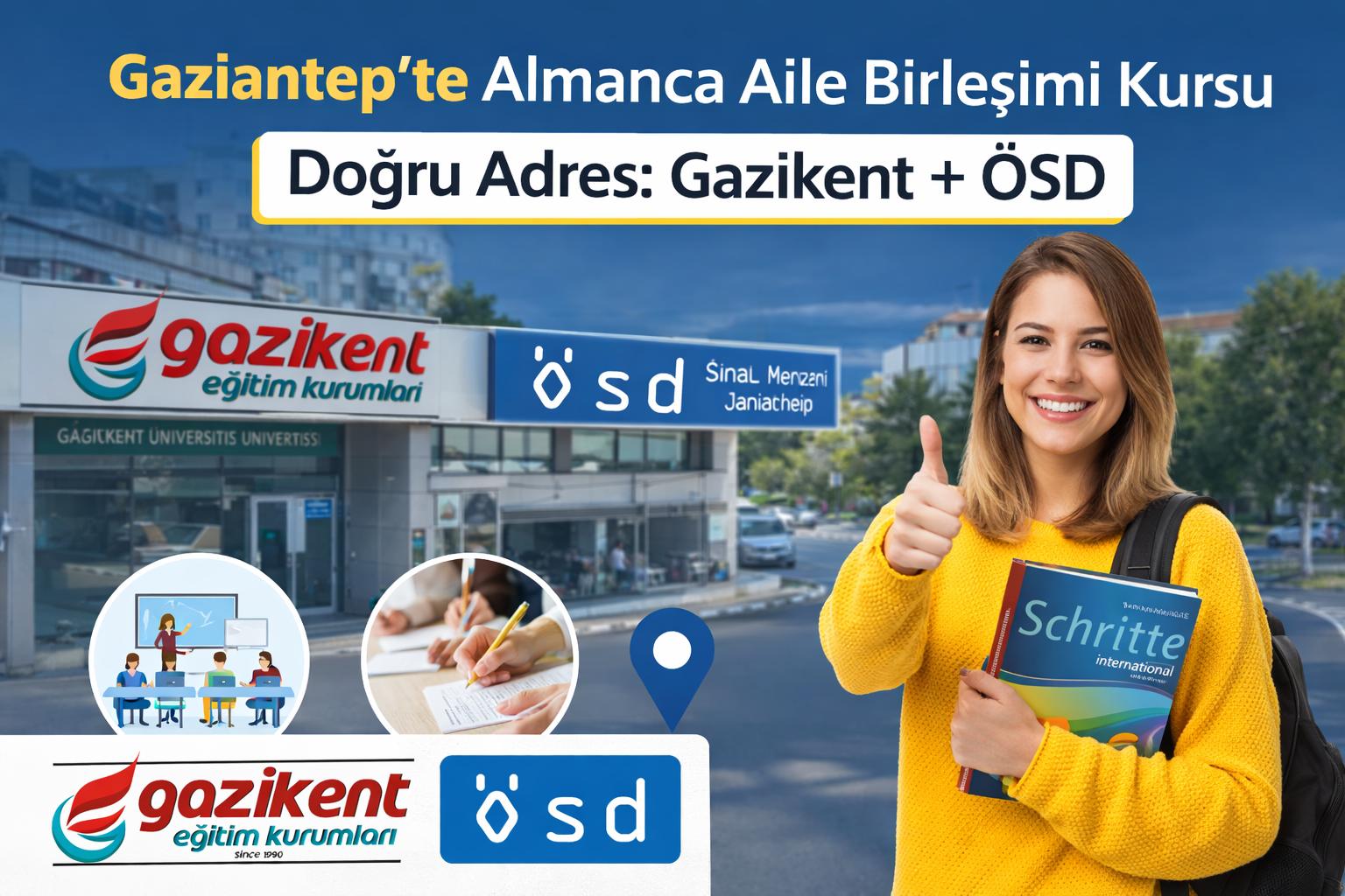 Gaziantep Almanca Aile Birleşimi Kursu Rehberi (2026 NISAN)