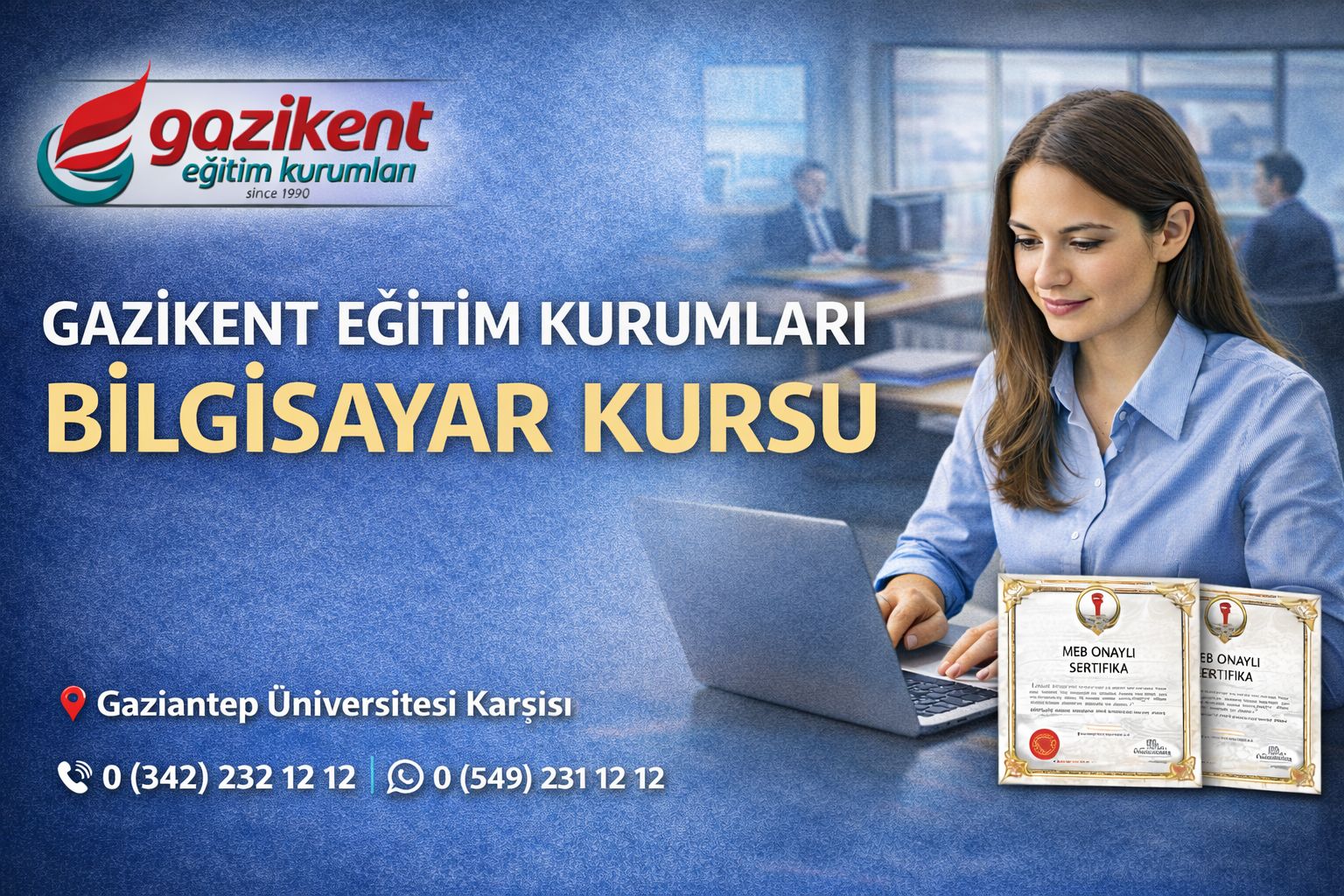 Bilgisayar Kursu Neden Gereklidir?Gaziantep Bilgisayar Kursu