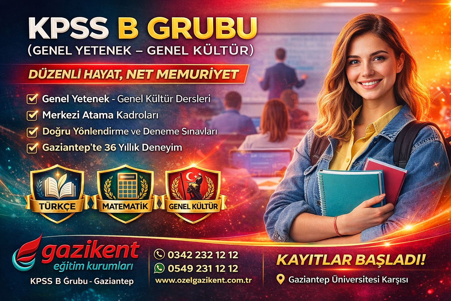 Gaziantep Kpss-B Kursu