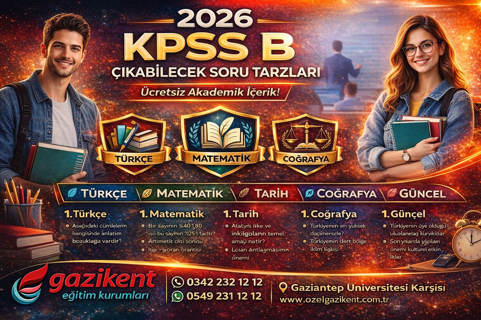 KPSS GÜNCEL BİLGİLER