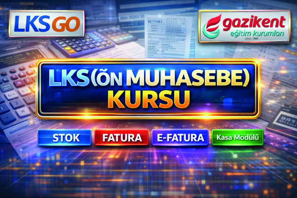 Gaziantep BİLGİSAYARLI ÖN MUHASEBE KURSU